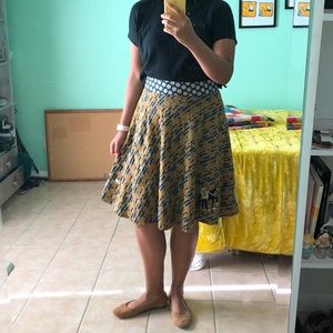 Mexican embroidered skirt
